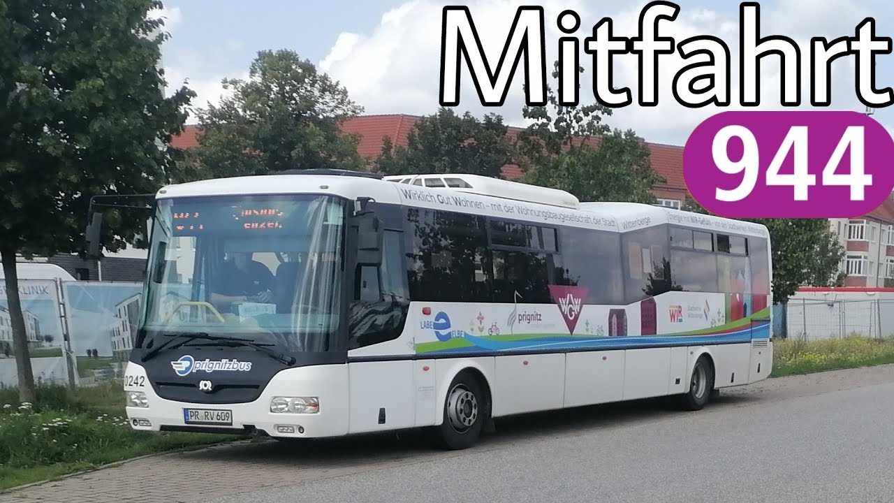 Mitfahrt | SOR CN 12 | Linie 944 | Wittenberge, Bahnhof - Lenzen, Mühlenweg