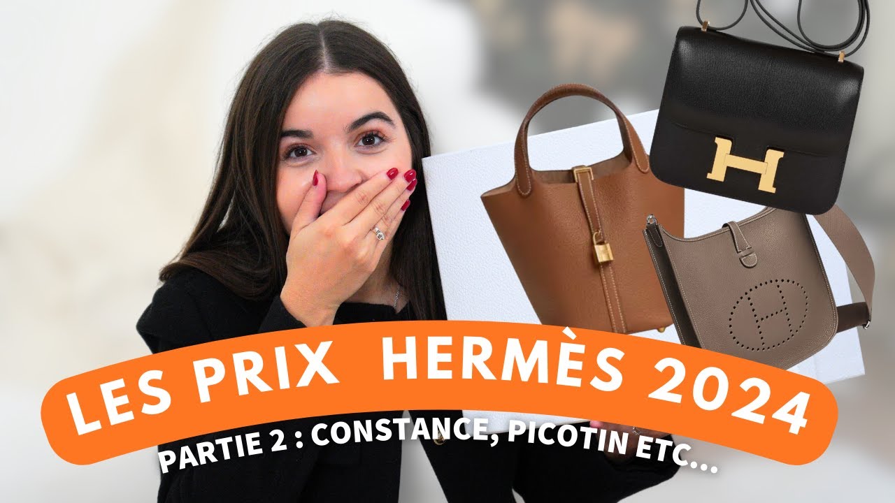 LE PRIX DES SACS HERMÈS 2024 partie 2