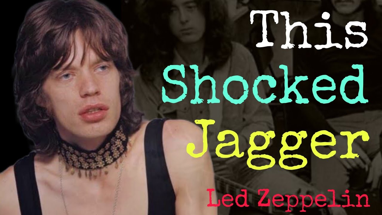 The Led Zeppelin Song That “Startled” Mick Jagger