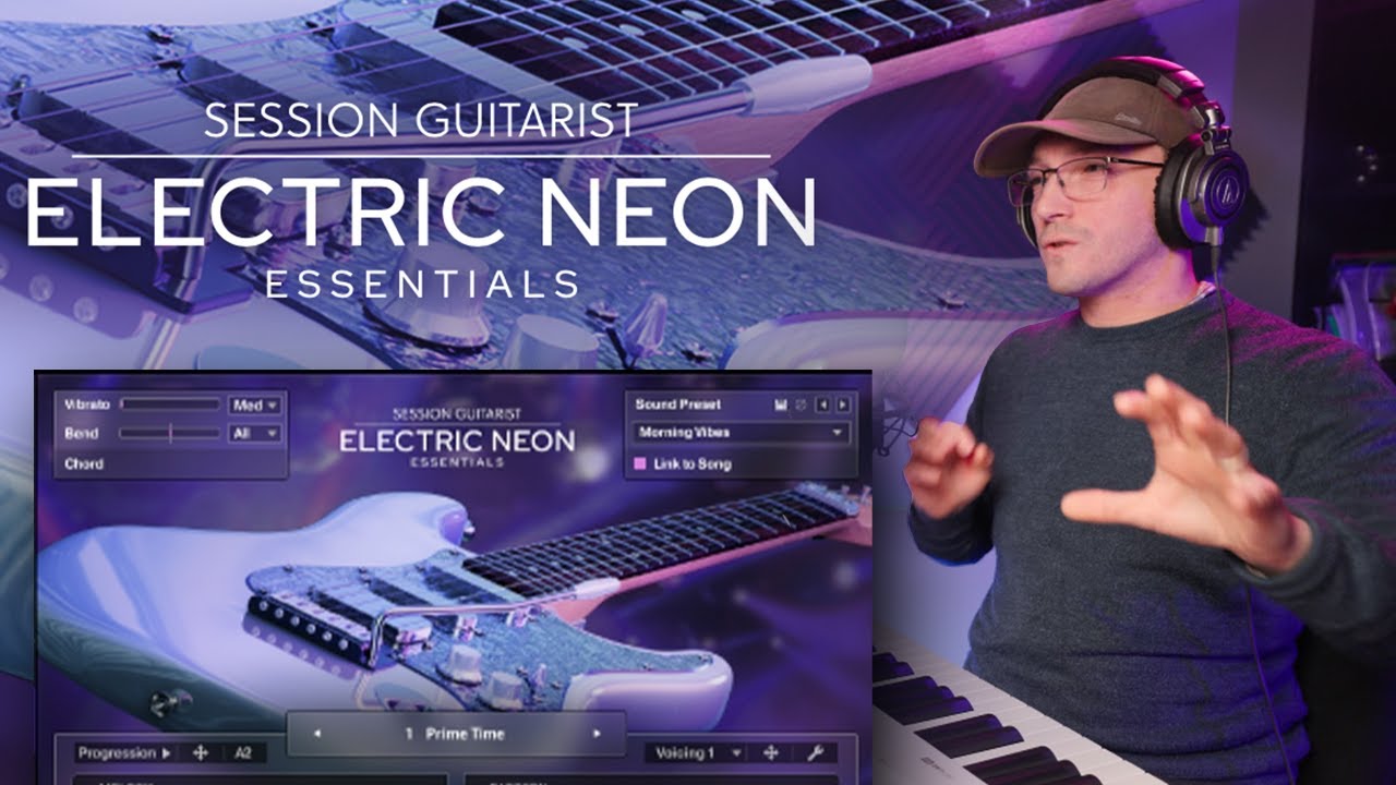 НОВИНКА: Сессионный гитарист: Основы электрогитары Neon | Поп и EDM гитара для продюсеров (обзор ...