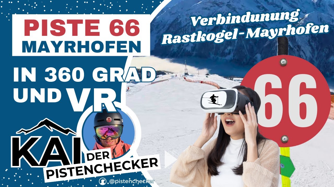 Piste Nr. 66 | Verbindung Rastkogel–Mayrhofen/Horberg | Zillertal Skifahren in 360°