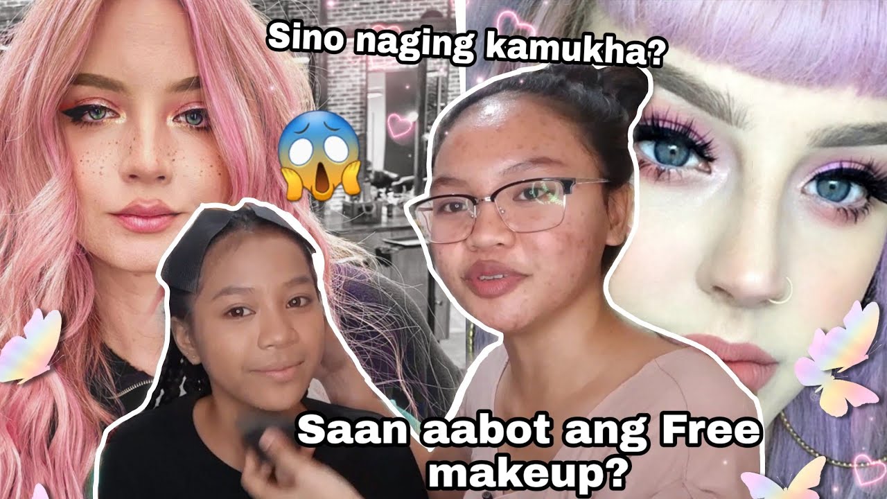 NagpaFREE MAKEUP Ako sa Fan! Gulat sya sa itsura nya!