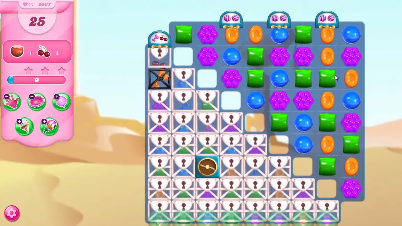 Candy Crush Saga LEVEL 2067 NO BOOSTERS (new)