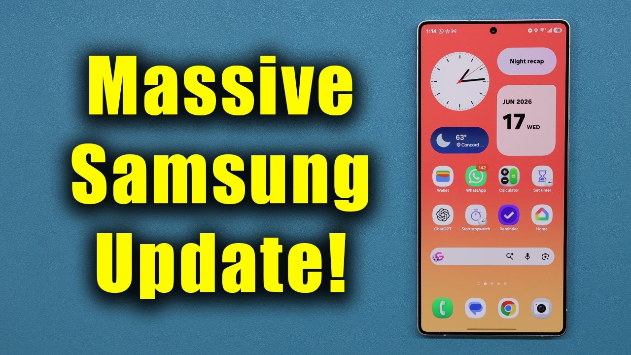 Масштабное обновление на 1 ГБ для миллионов смартфонов Samsung Galaxy &mdash; новые функции!
