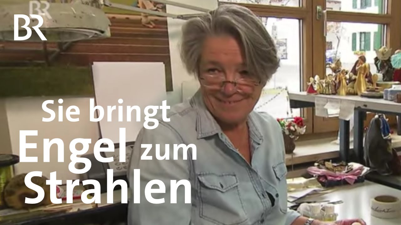 Weihnachtshandwerk aus Iffeldorf: Die Engelherstellerin Leonore Leidel | Schwaben & Altbayern
