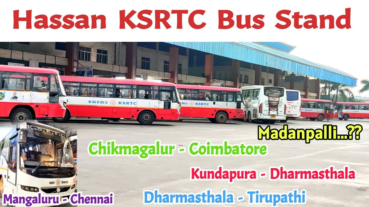 Hassan Bus Stand Evening Riders | Mangaluru - Chennai, Dharmasthala - Tirupathi #bus #bussid #volvo