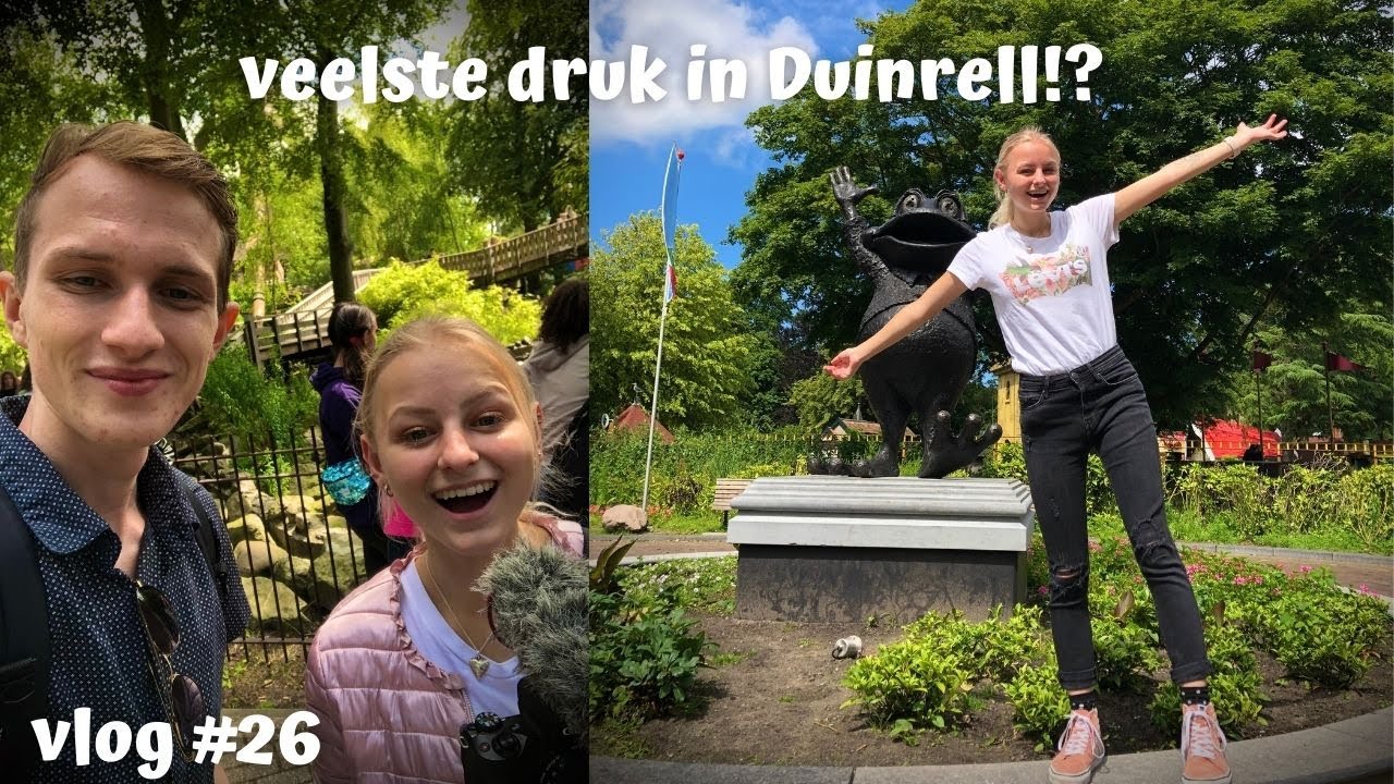 EEN VEELSTE DRUKKE DAG IN DUINRELL!! - Deemsie VLOG #26