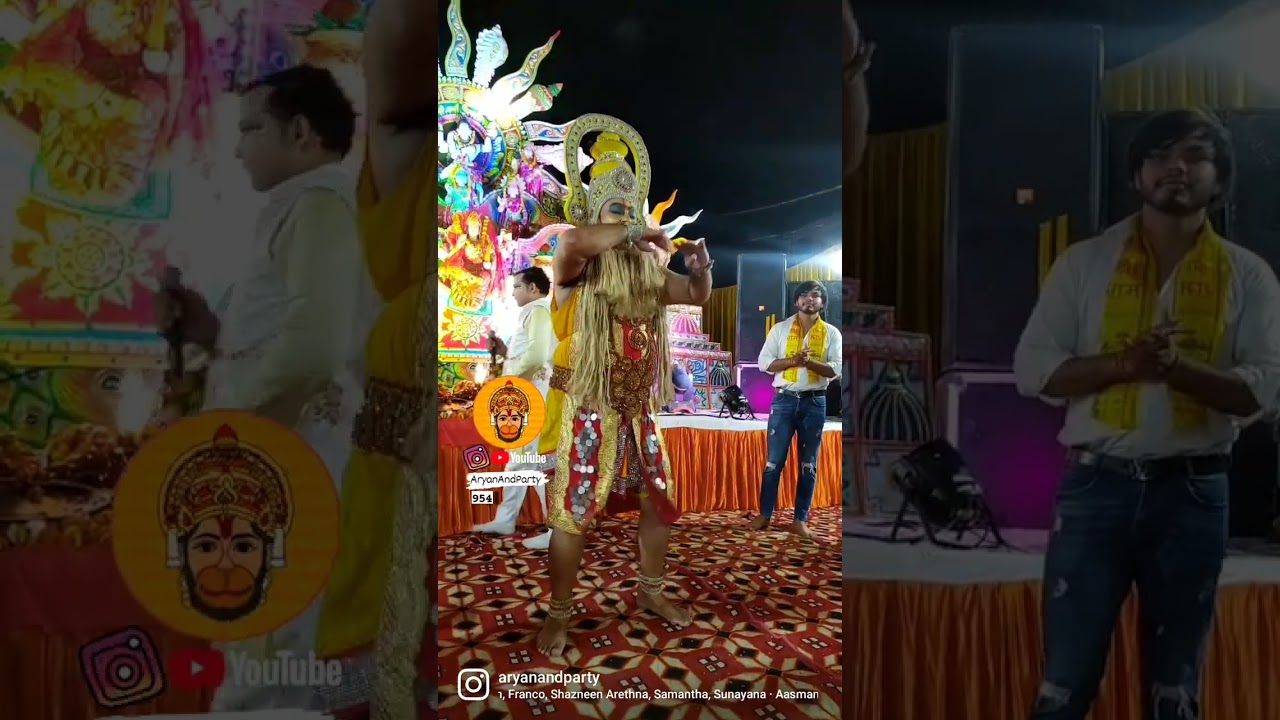 Jai Shree Ram 🙏 | Bala Ji Maharaj | Aryan And Party | Bala Ji Ki Jhanki #shorts #jagran #god