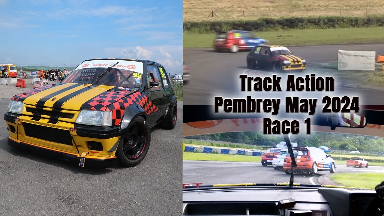Track Action | Pembrey | Race 1 | Peugeot 205 GTi | May 2024