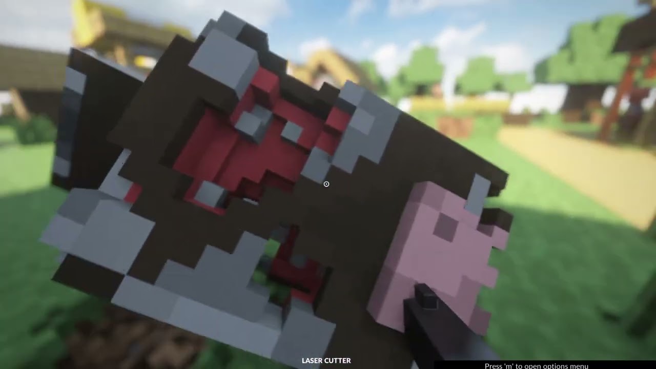 I DESTROYED MINECRAFT VILLAGE WITH OP TOOLS!