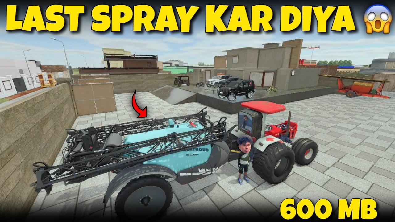 LAST SPRAY KAR DIYA !! FS25