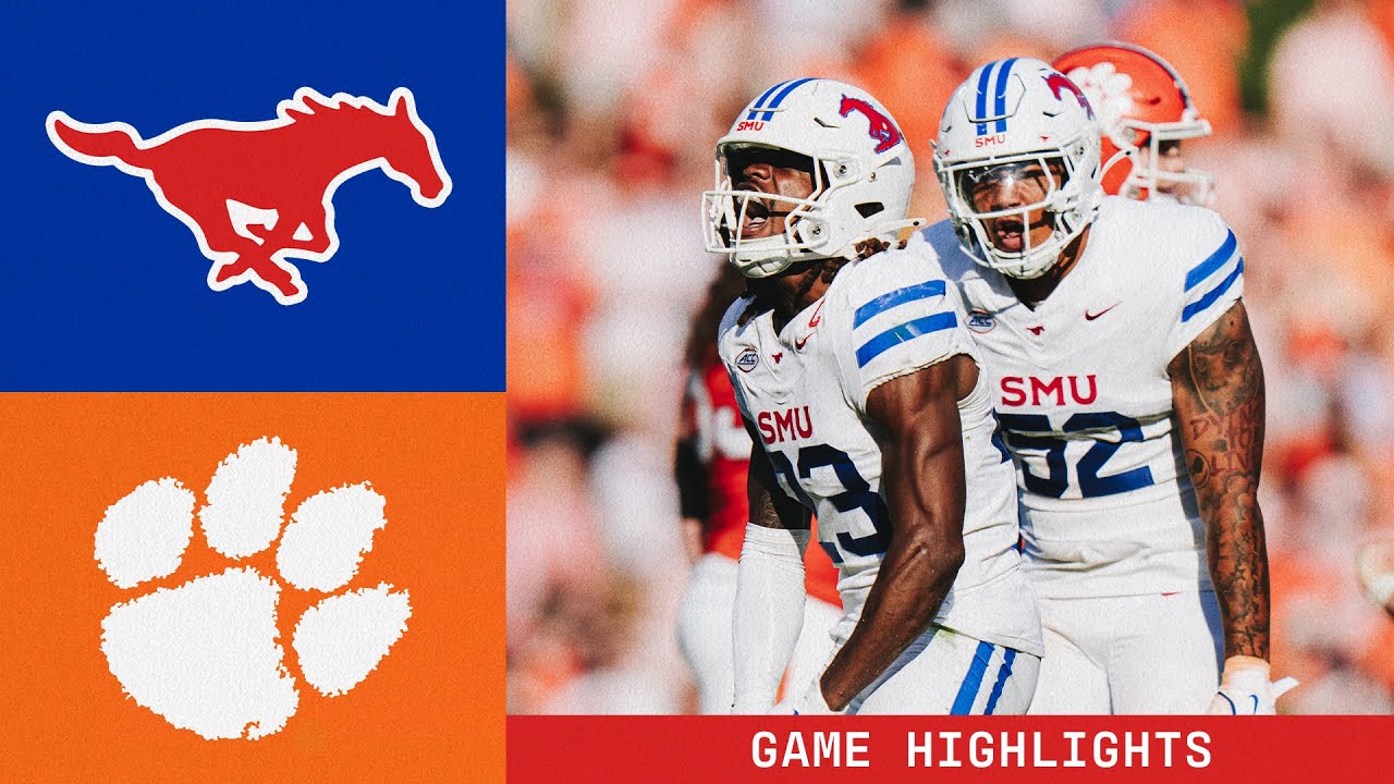 SMU vs. Clemson Highlights | SMU Football