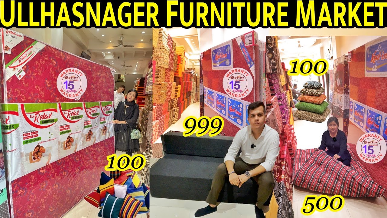 Wholesale Furniture Market Mumbai All India Delivery | Ulhasnagar Mattress Wholesale Market