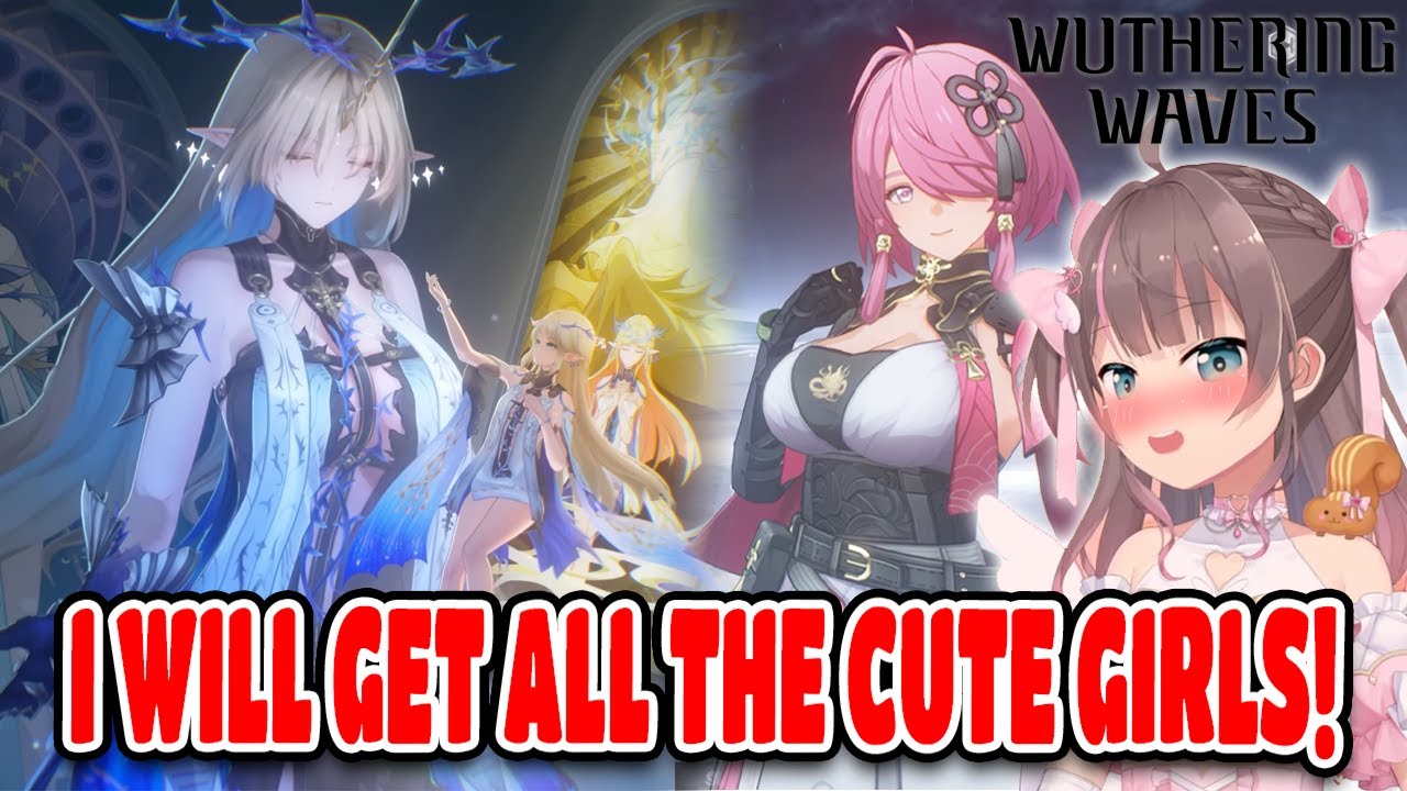 Matsuri Loses It During Gacha Pulls in Wuthering Waves Hololive【ENG SUB】