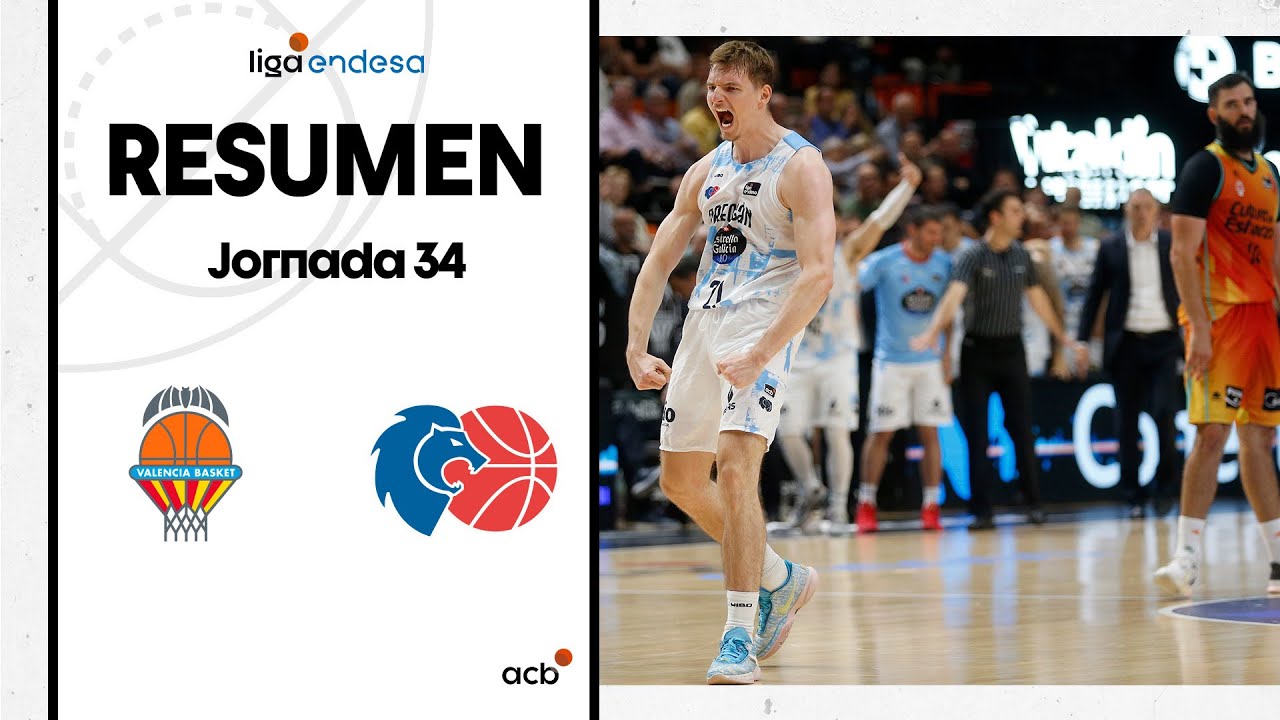 Valencia Basket - Río Breogán (77-80) RESUMEN | Liga Endesa 2022-23