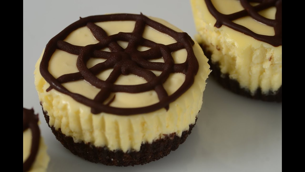 Halloween Cheesecakes Recipe Demonstration - Joyofbaking.com