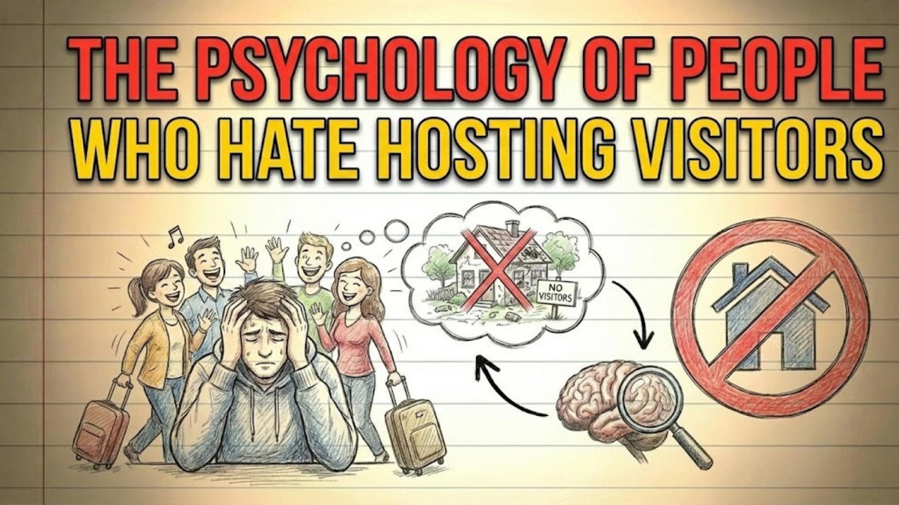 The Psychology of People Who HATE Hosting Visitors