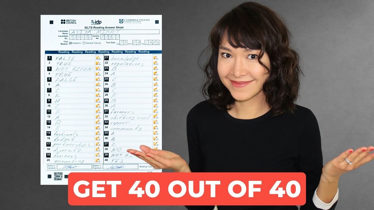 Understand IELTS Reading in 99 Minutes