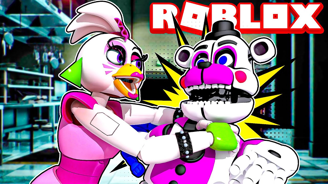Freddy and Funtime Freddy Play SECURITY BREACH but in ROBLOX