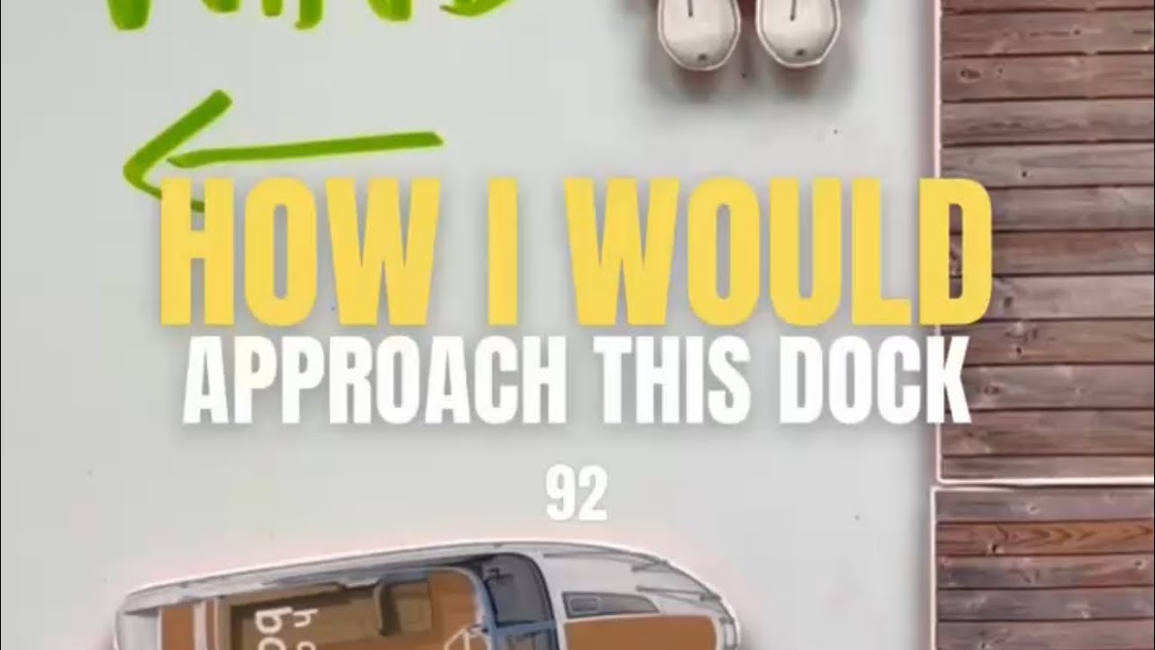 How l would APPROACH this DOCK 92