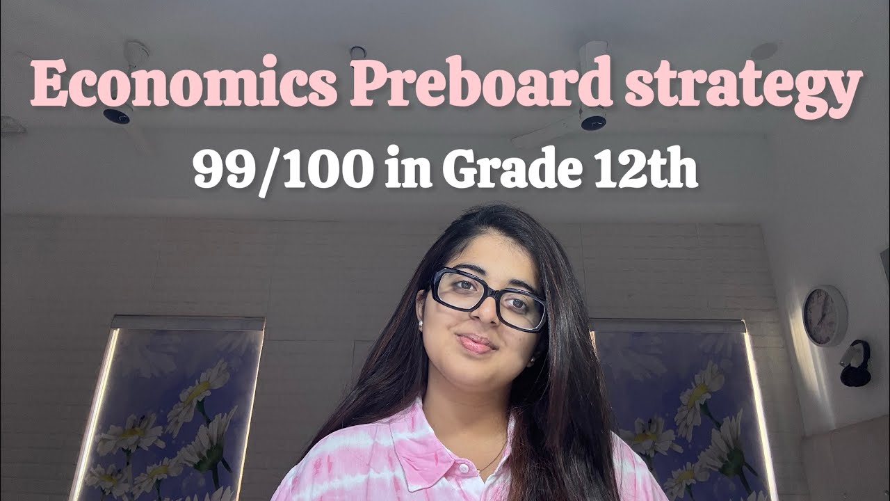 Economics Pre Board Strategy 🔥| Grade 12th | CBSE 2025-26