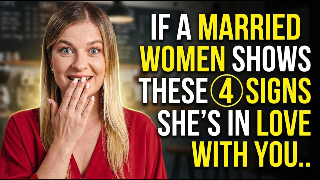 If a Married Woman Shows These 4 Signs, There May Be Hidden Attraction