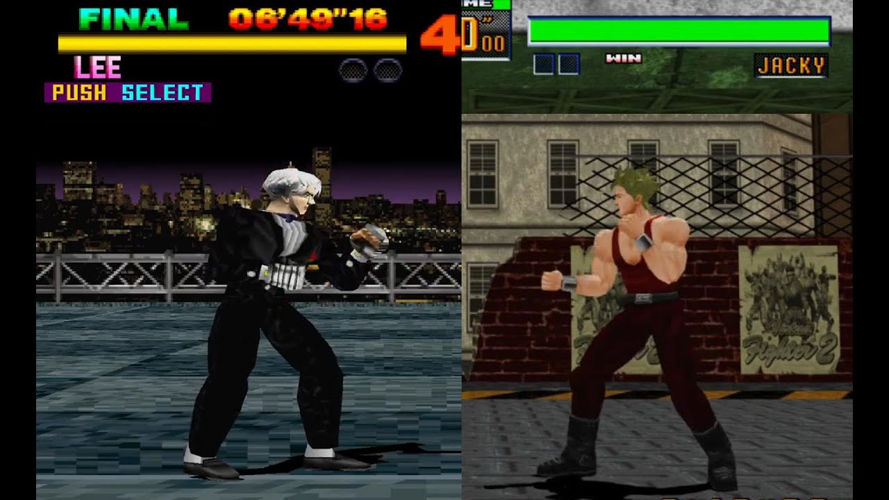 Virtua Fighter or Tekken - Chicago - Stage/Music Comparison
