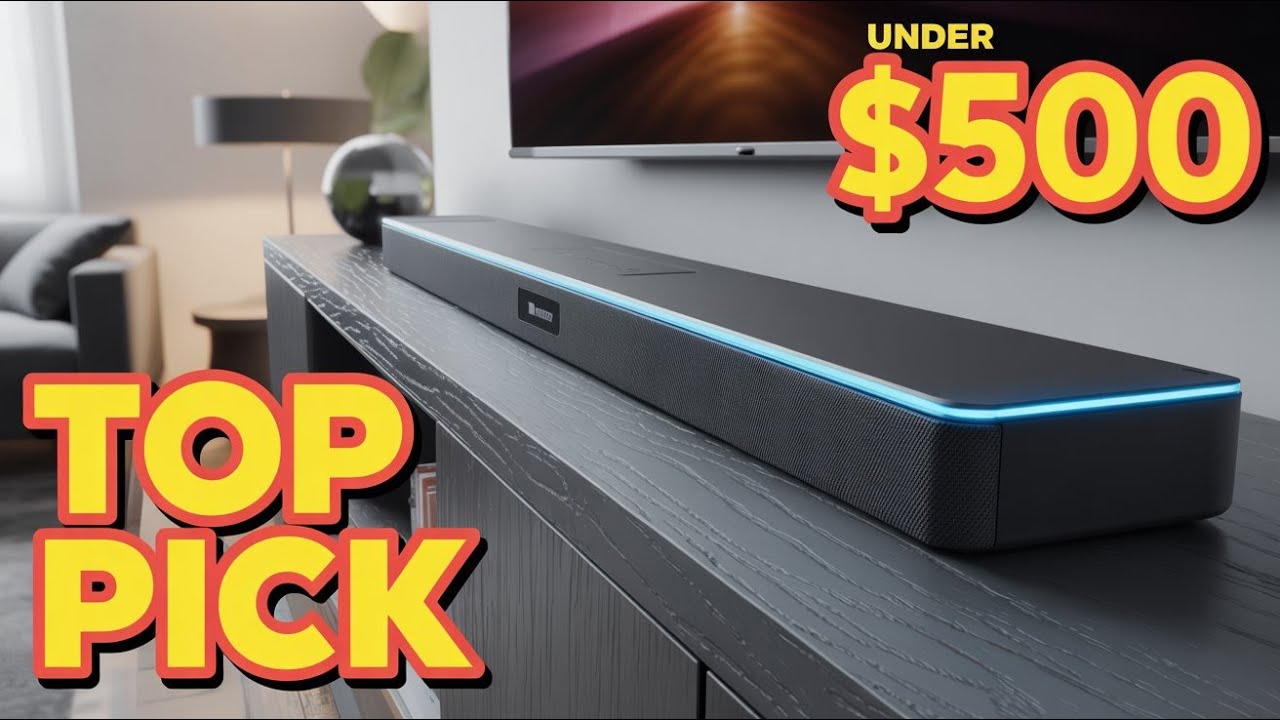 Top 5 Dolby Atmos Soundbars Under $500 in 2025 &ndash; Insane Value!