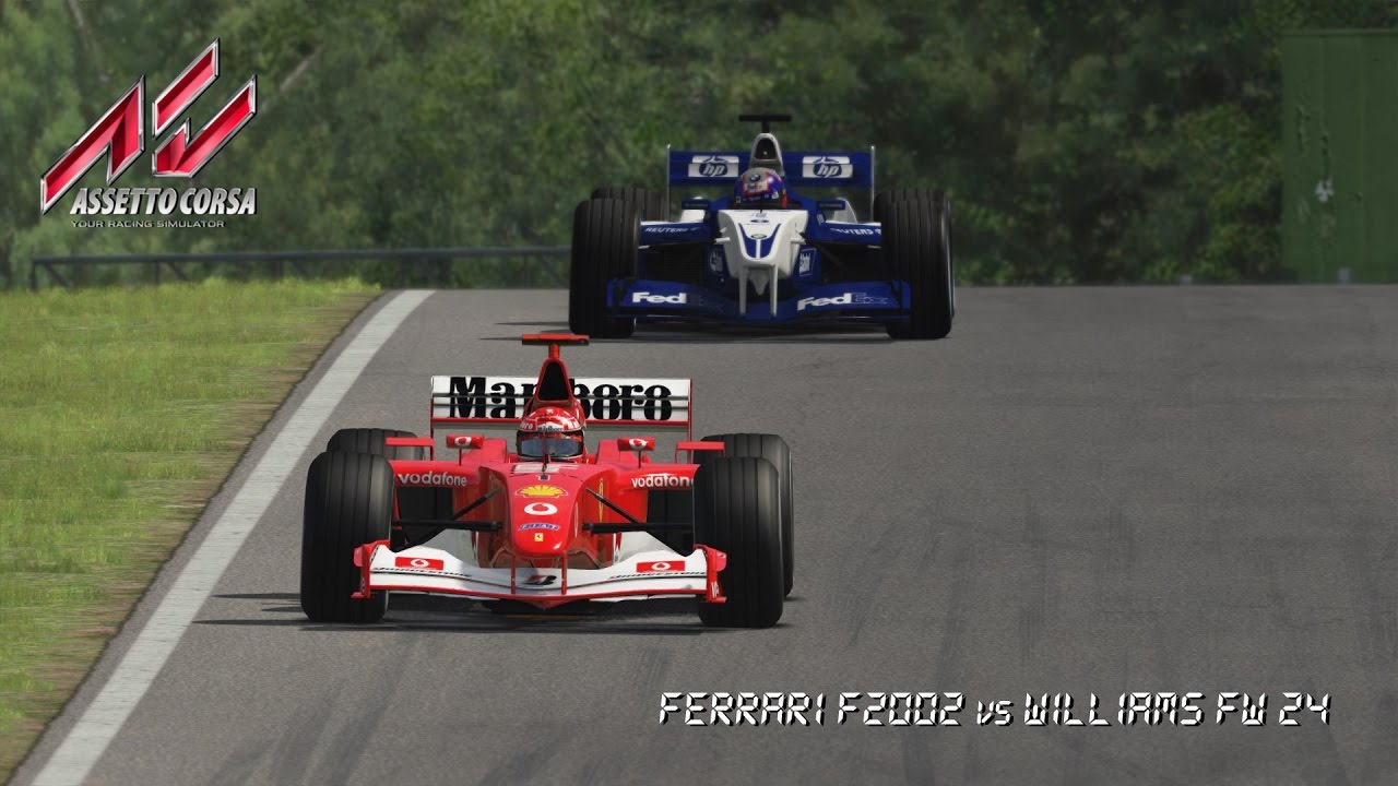 Assetto Corsa | Ferrari F2002 vs Williams FW24 | Hotlap Comparison @ Imola