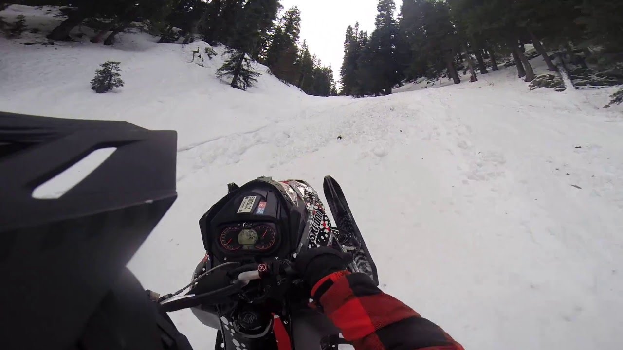 Ski-doo XM hill climb with a GGB Trail Can