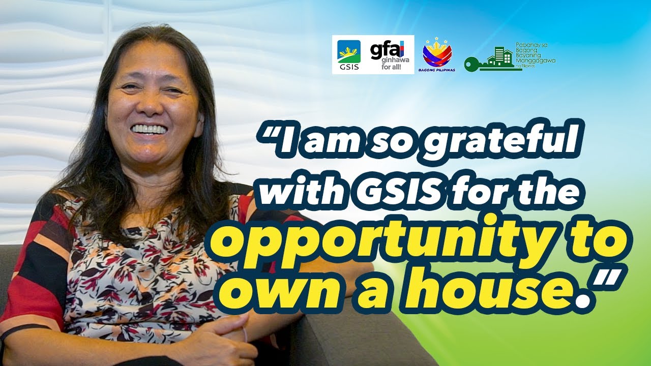 I'm so grateful with GSIS for the opportunity to own a house - Mabel's LWOB testimonial