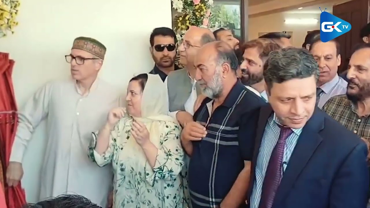 Watch | CM Omar lays foundation of several developmental projects in Ganderbal