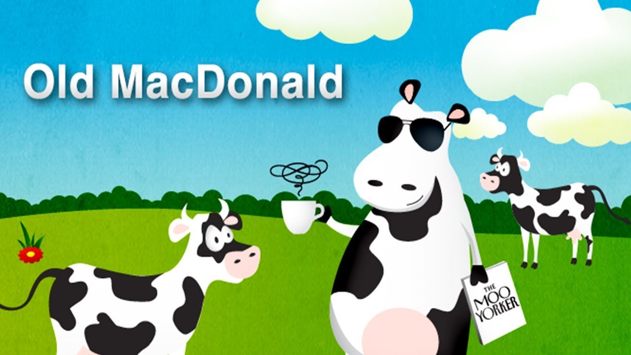 Old MacDonald Had a Farm Book - Nursery Rhymes for Kids! - Toddler Learning Videos