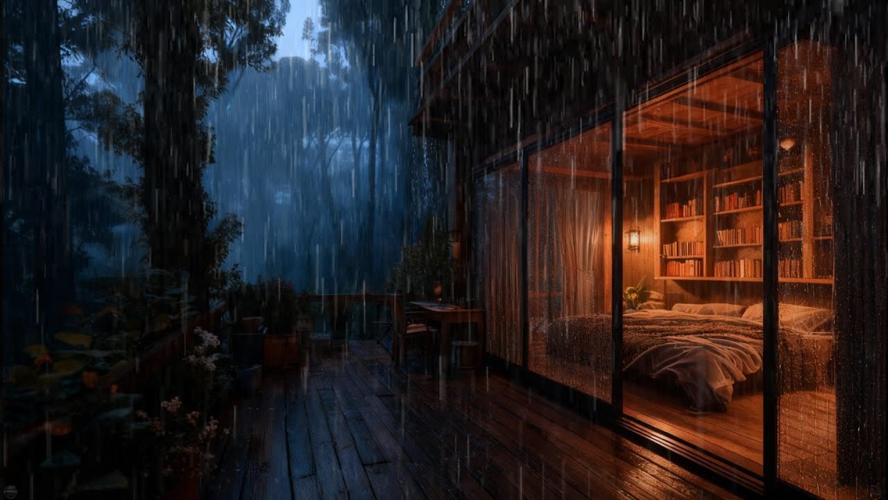Rain Sounds 🌧 | Ambience for Deep Sleep Fast, Study, Relaxing