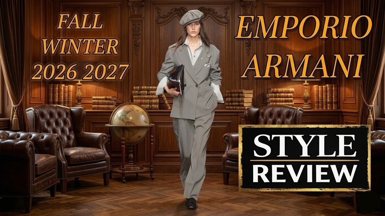 Высокая мода | Обзор стиля Emporio Armani осень-зима 2026/2027