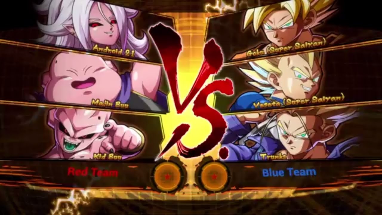 DRAGON BALL FighterZ Android 21,Majin Buu,Kid Buu Gameplay In Arcade Snake Way Course
