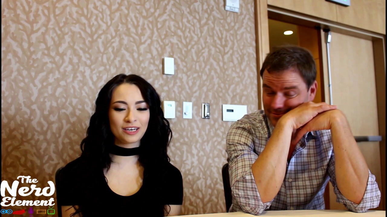 SDCC 2017 Dark Matter Jodelle Ferland & Anthony Lemke