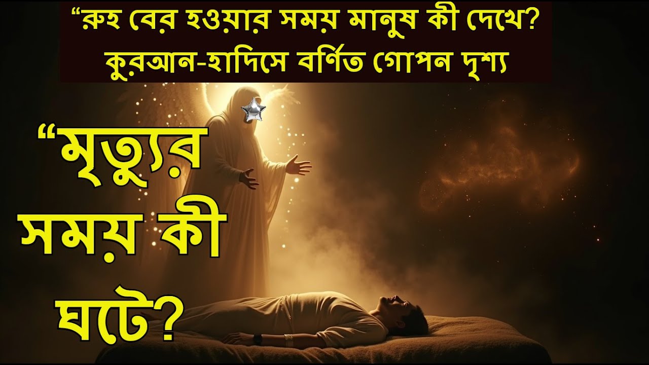 মৃত্যুর সময় কি ঘটে?“ মুমিন ও গুনাহগারের মৃত্যু কেমন হয়?
