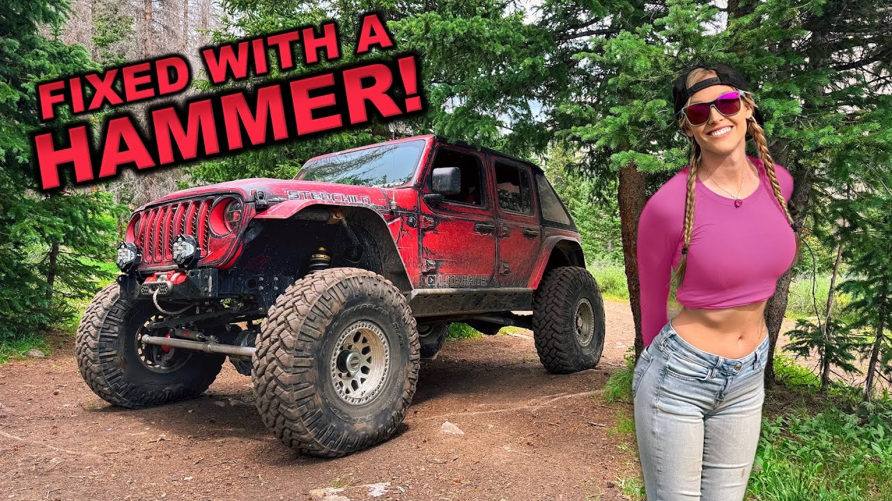 Fixed Our Jeep with a HAMMER to Finish 1,000 Miles of Off Roading!