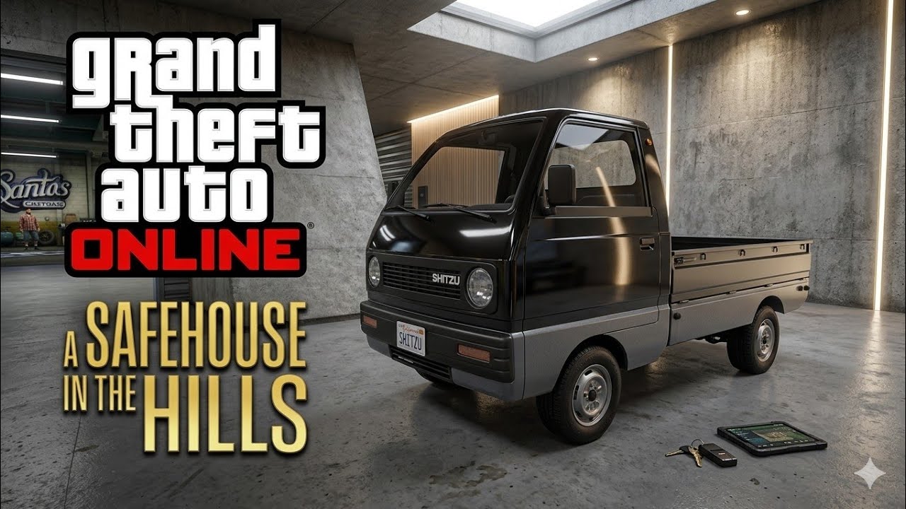 GTA ONLINE - SHITZU KEITORA - A SAFEHOUSE IN THE HILLS 