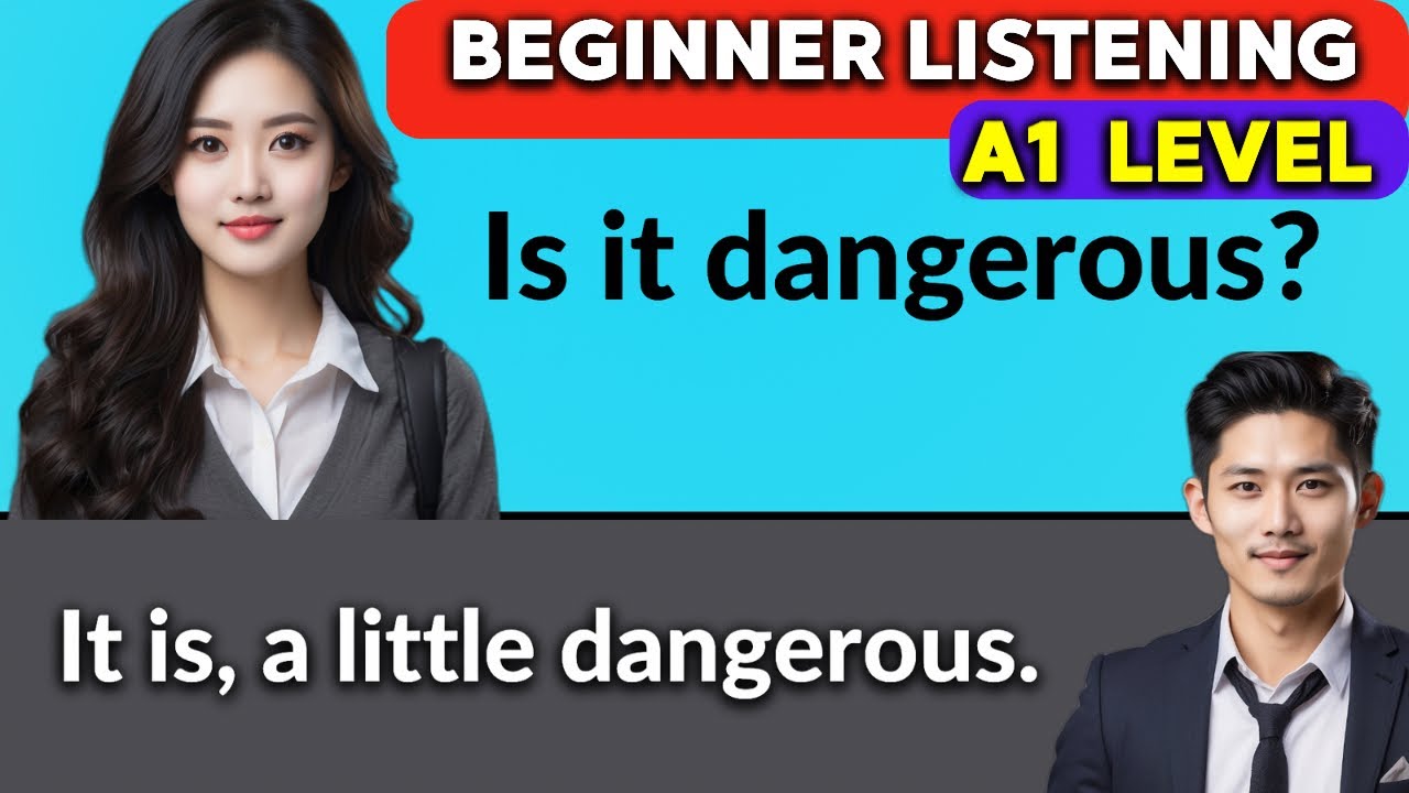A1 Conversations | Beginner Listening & Speaking |English Speaking Practice ✅