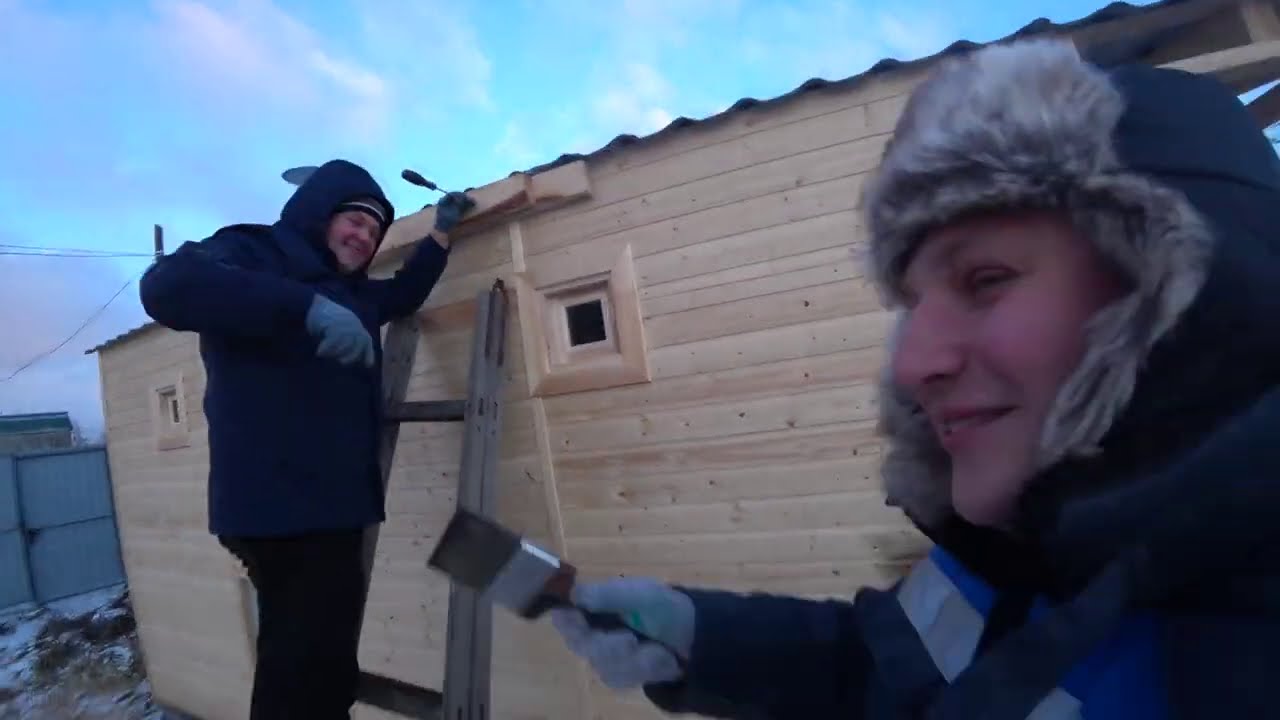 Установили баню на даче автохлама.нет.