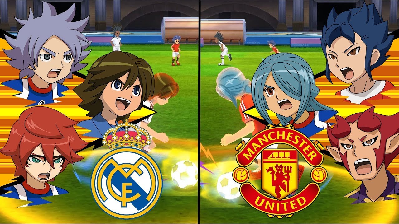 [Full HD 1080P] Inazuma Eleven UCL ～ Real Madrid vs Manchester United ※Pokemon Anchor※