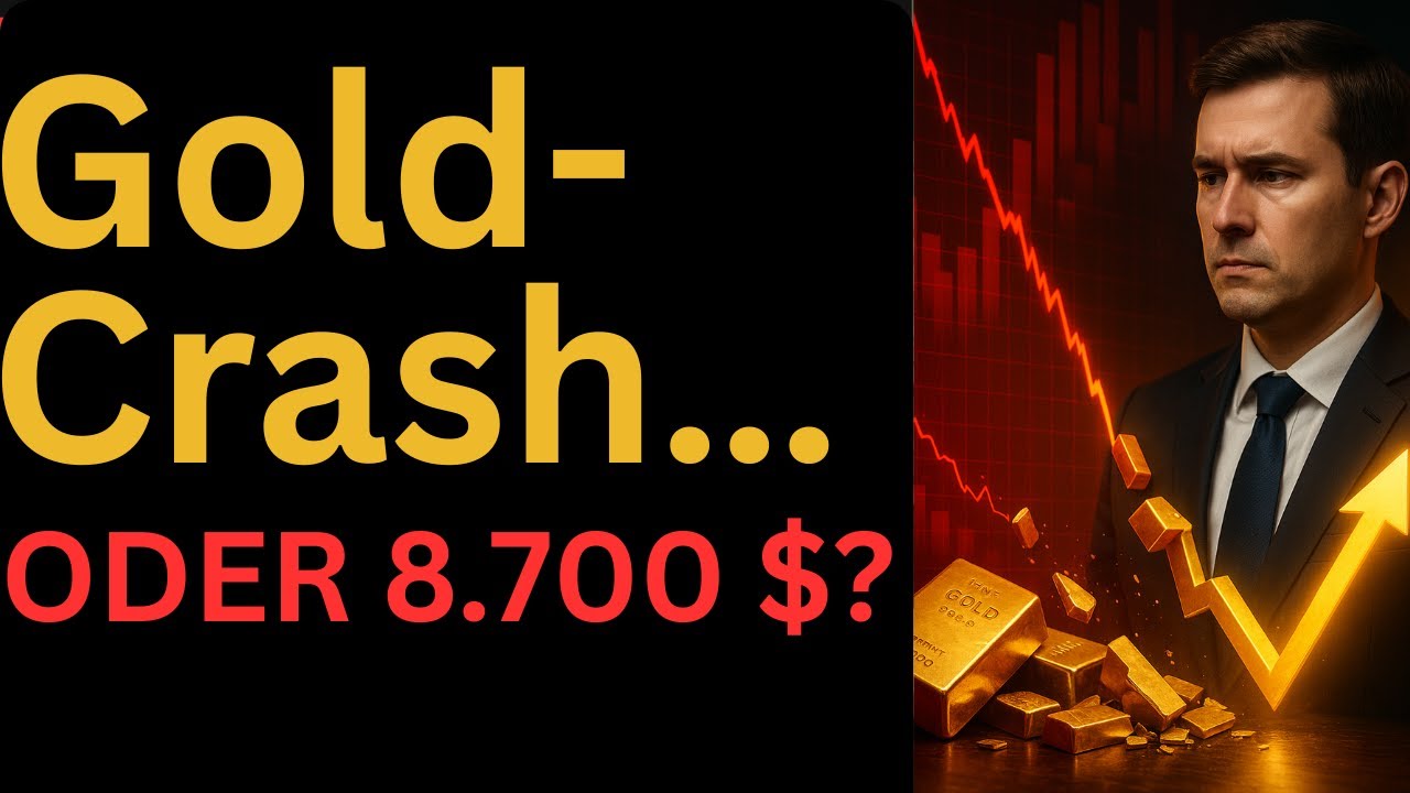 Gold st&uuml;rzt ab - DANN 8 700$?