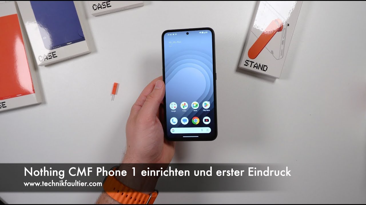 Nothing CMF Phone 1 einrichten und erster Eindruck