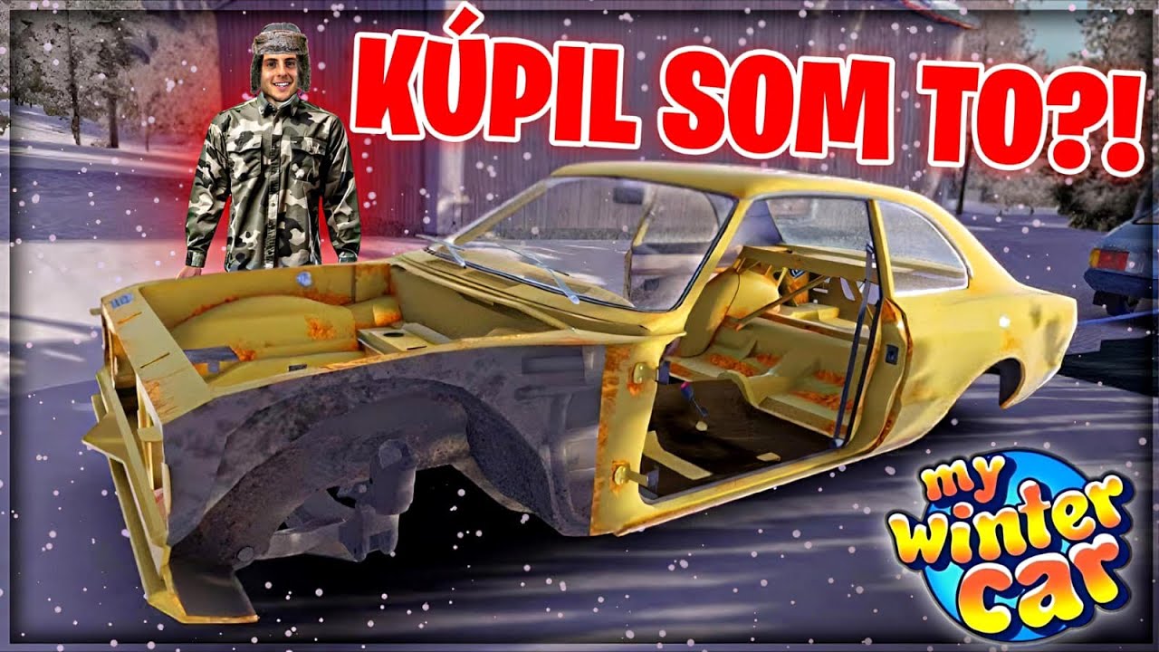MAŤO - MY WINTER CAR | #2 | TOTO MUSÍM OPRAVIŤ? 😂