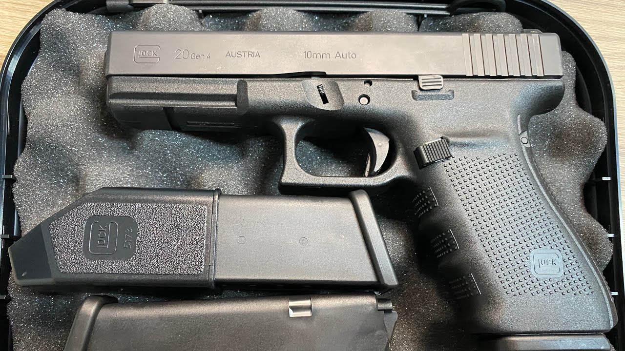 APRESENTAÇÃO PISTOLA GLOCK G20 - Gen 4 - Cal 10mm