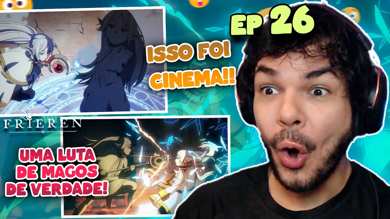 (AGORA ELA LUTOU PRA VALER!) REACT FRIEREN EPISÓDIO 26