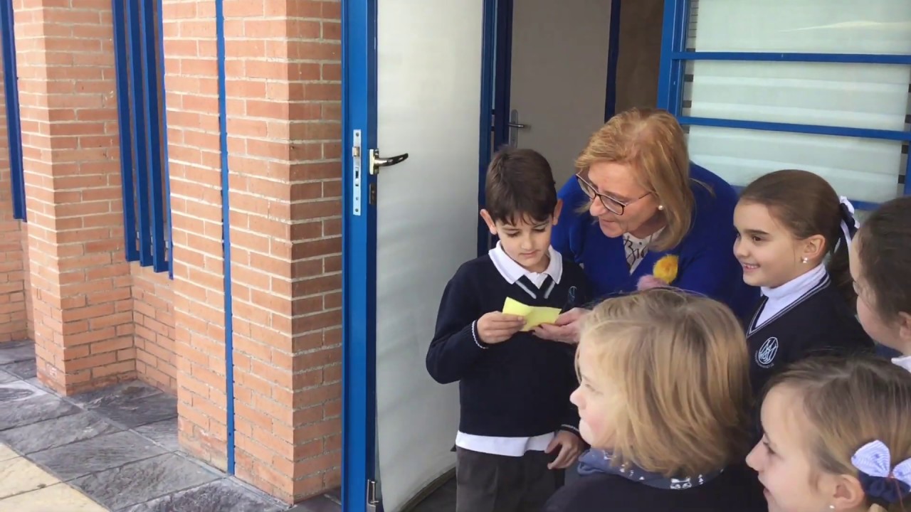 Felicitación Navidad 2019 - Colegio Carmen Sallés, Santa Fe, Granada