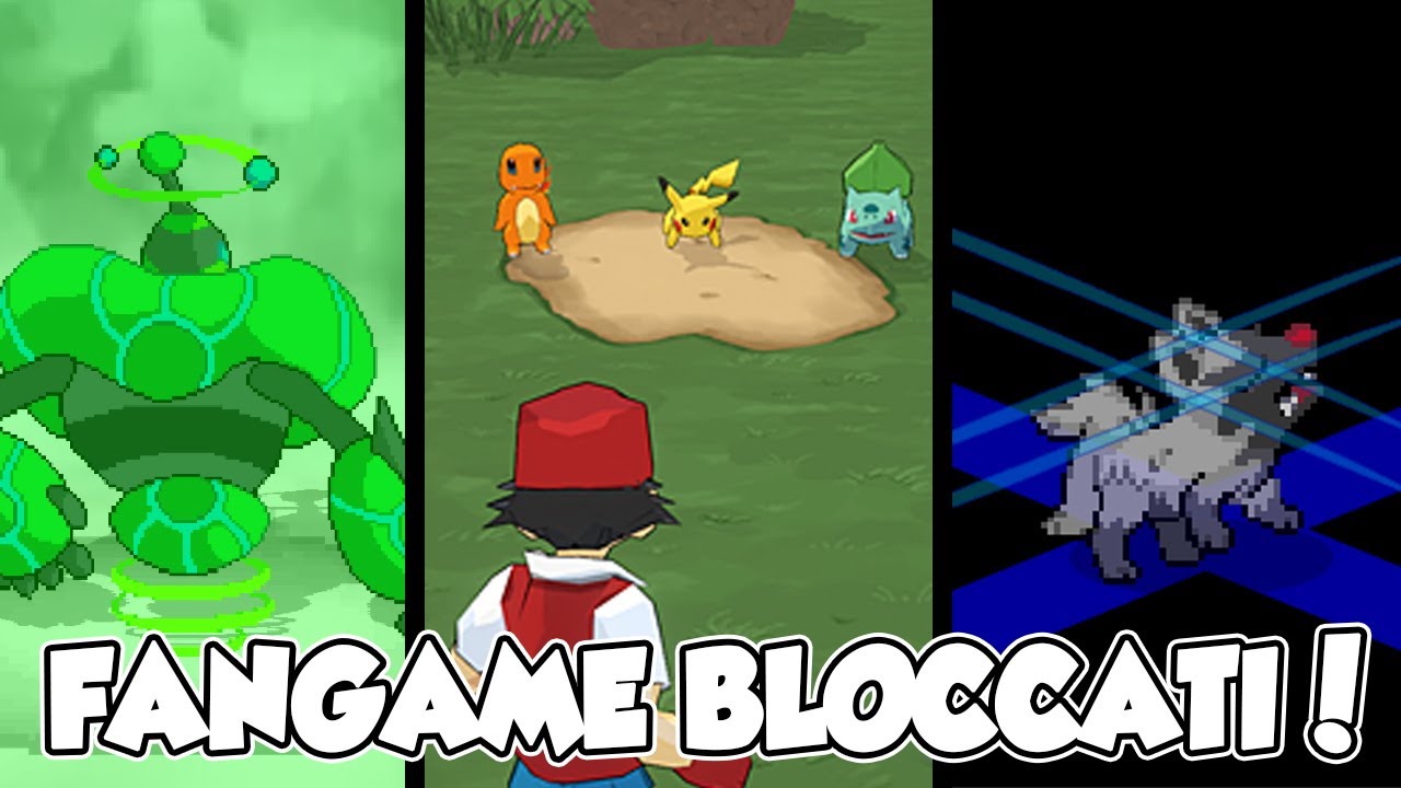 5 FANGAME POKEMON BLOCCATI DALLA NINTENDO!